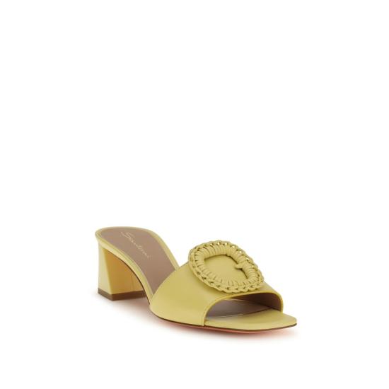 26SS 산토니 뮬/슬리퍼 SAWHNA72080HA2NWKEL10BB YELLOW - SANTONI