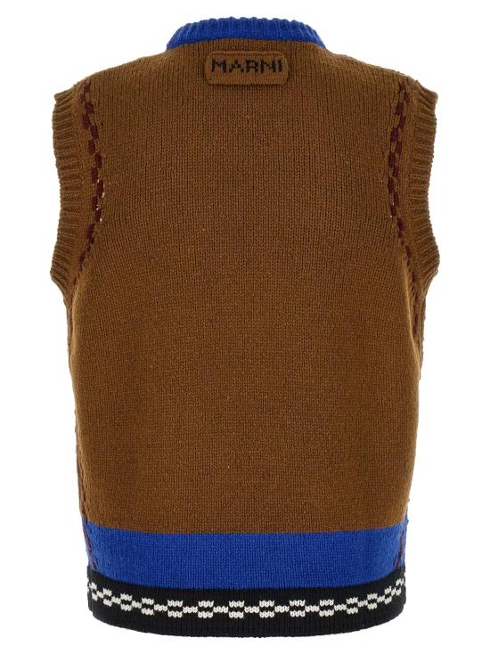 26FW 마르니 니트 베스트 MA338943BM MULTICOLOR - MARNI
