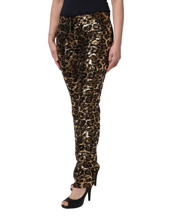  돌체앤가바나 스트레이트 팬츠 PAN77378 GOLD - DOLCE & GABBANA