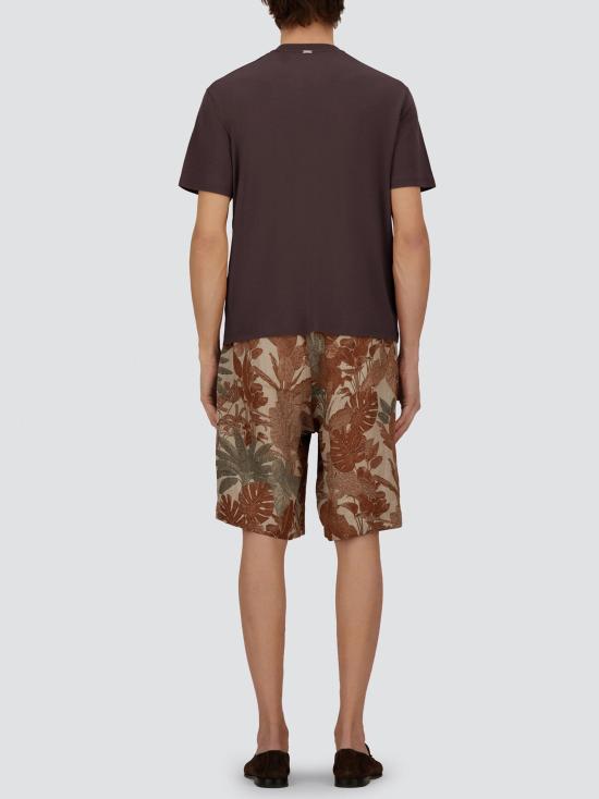 27FW 에르노 반팔 티셔츠 JG00054UR52068 8800 MORO - HERNO