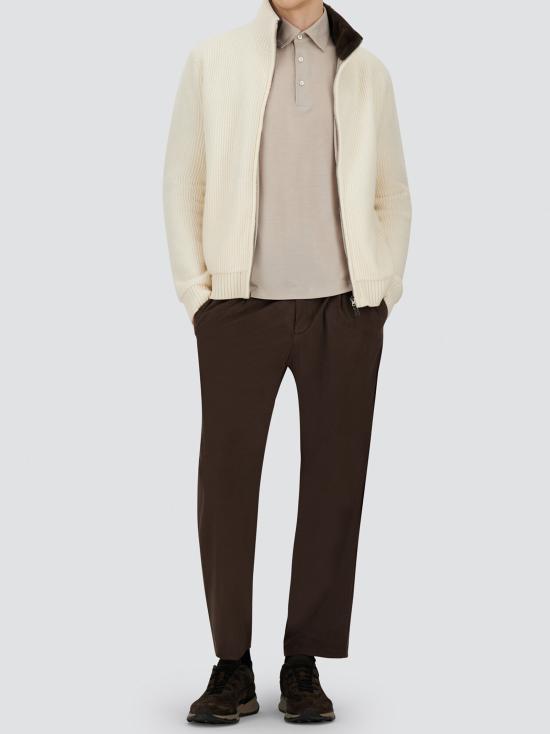 27FW 에르노 스트레이트 팬츠 PT00045UR12454 8993 MARRONE SCURO - HERNO
