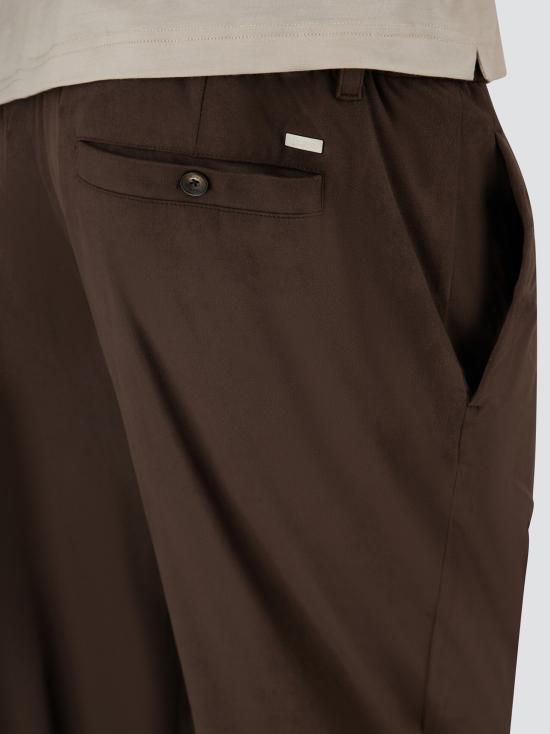 27FW 에르노 스트레이트 팬츠 PT00045UR12454 8993 MARRONE SCURO - HERNO