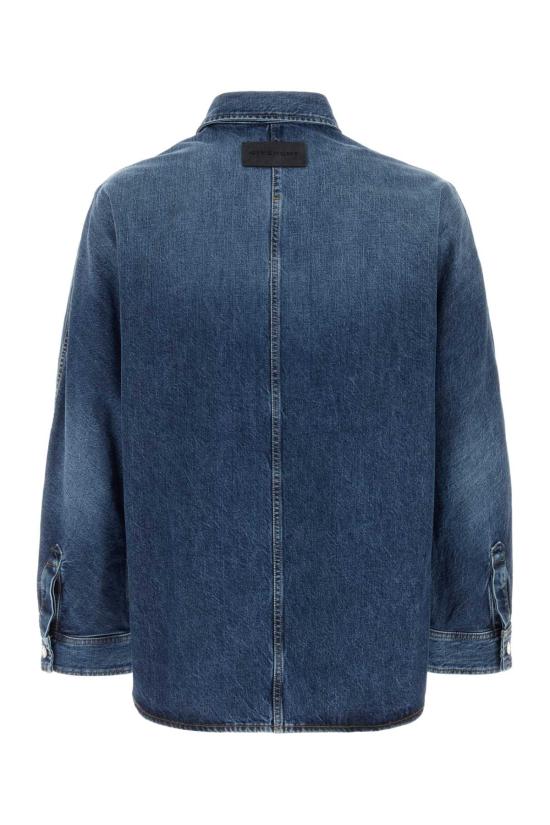 25FW 지방시 데님 자켓 BM615W516L 401 NAVY - GIVENCHY