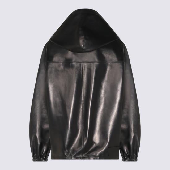26FW 발렌시아가 가죽 자켓 A002FS TUS111000 BLACK - BALENCIAGA