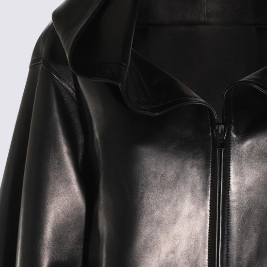 26FW 발렌시아가 가죽 자켓 A002FS TUS111000 BLACK - BALENCIAGA