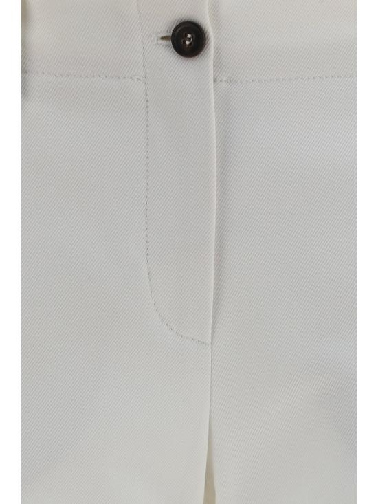  브루넬로 쿠치넬리 팬츠 MA126P8854 C1542 WHITE - BRUNELLO CUCINELLI