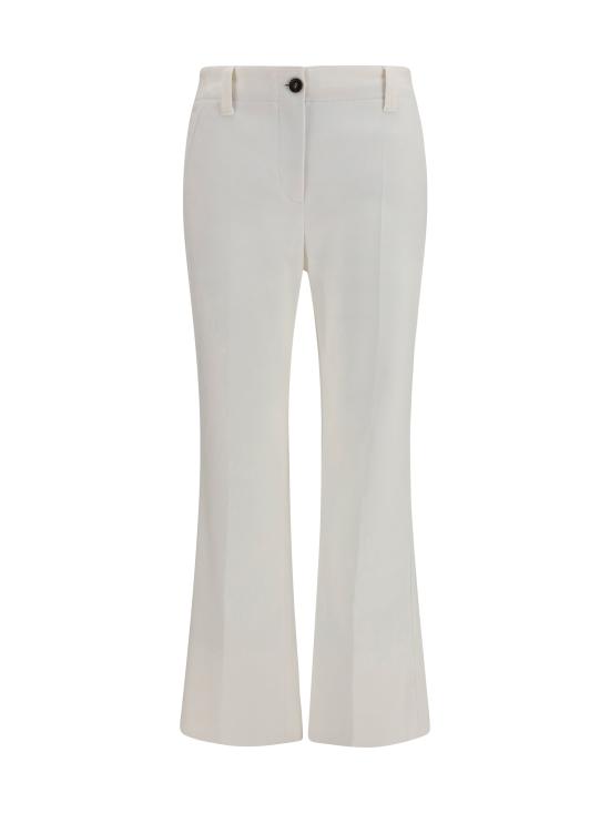  브루넬로 쿠치넬리 팬츠 MA126P8854 C1542 WHITE