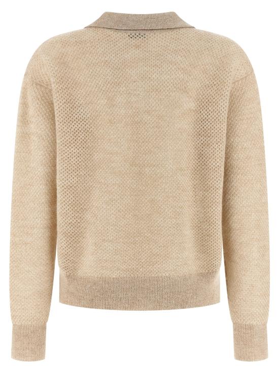 26FW 브루넬로 쿠치넬리 폴로 티셔츠 BR335404BM GOLD - BRUNELLO CUCINELLI