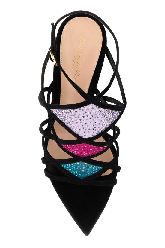 26SS 지안비토로시 샌들 G3264615RIC COZBTLL BLACK - GIANVITO ROSSI
