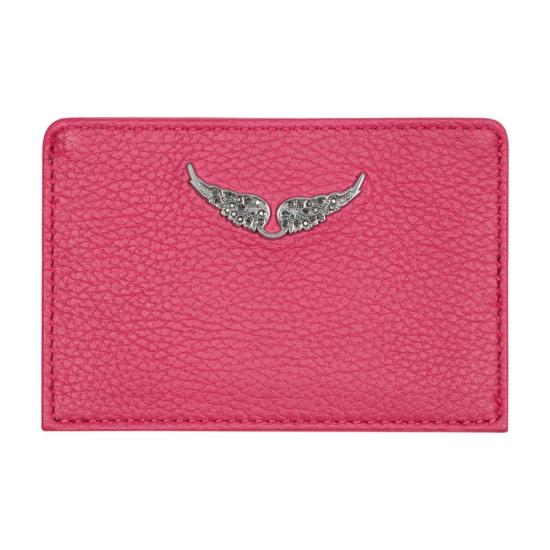 26SS 자딕앤볼테르 명함지갑 VOL025061 PINK - ZADIG & VOLTAIRE