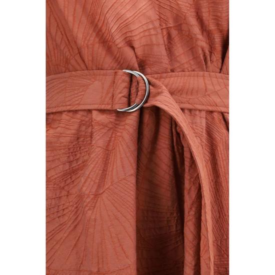 26SS 브루넬로 쿠치넬리 롱 원피스 BRMQ988A5092C8604BB ORANGE - BRUNELLO CUCINELLI