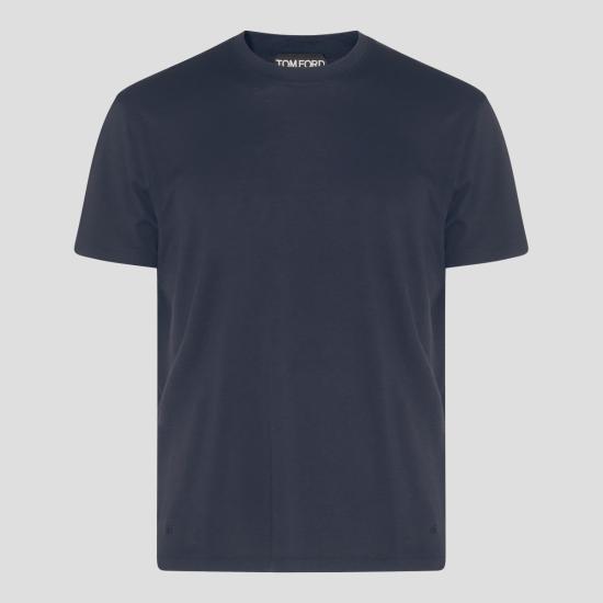 26FW 톰포드 반팔 티셔츠 JCS004 JMT012UDB NAVY - TOMFORD
