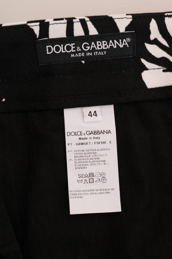  돌체앤가바나 스트레이트 팬츠 PAN60812 BLACK - DOLCE & GABBANA