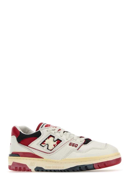  뉴발란스 스니커즈 BB550VGA OFFWHITERED BEIGE - NEW BALANCE