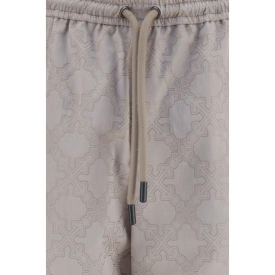26FW 오프화이트 트레이닝/조거 팬츠 OFOMCA28UF26FAB00100031BB BEIGE - OFF WHITE