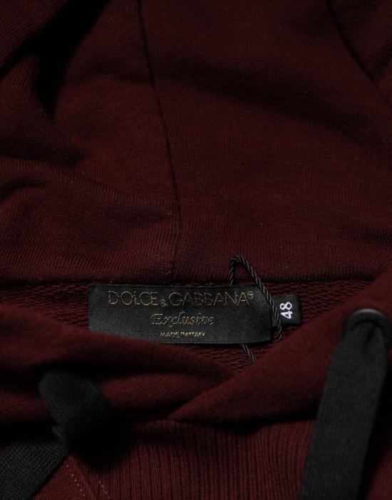  돌체앤가바나 후드 티셔츠 TSH91297 BURGUNDY - DOLCE & GABBANA