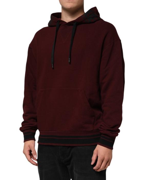  돌체앤가바나 후드 티셔츠 TSH91297 BURGUNDY - DOLCE & GABBANA