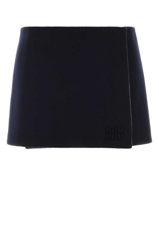 26SS 미우미우 숏 스커트 MG2595SOOO181B F005R NAVY