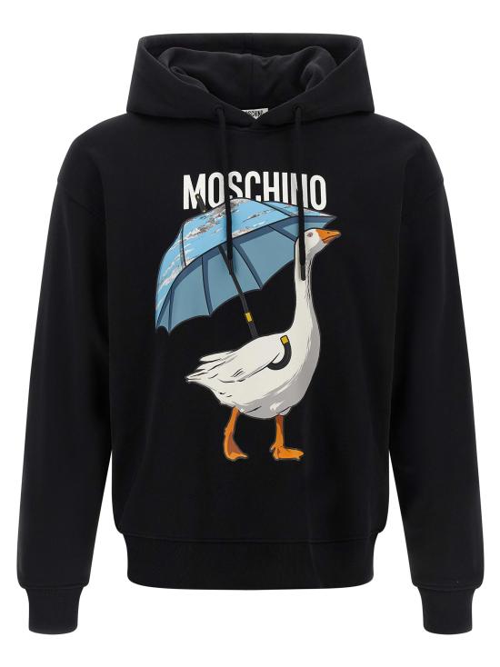  모스키노 긴팔 티셔츠 MO337561BM BLACK