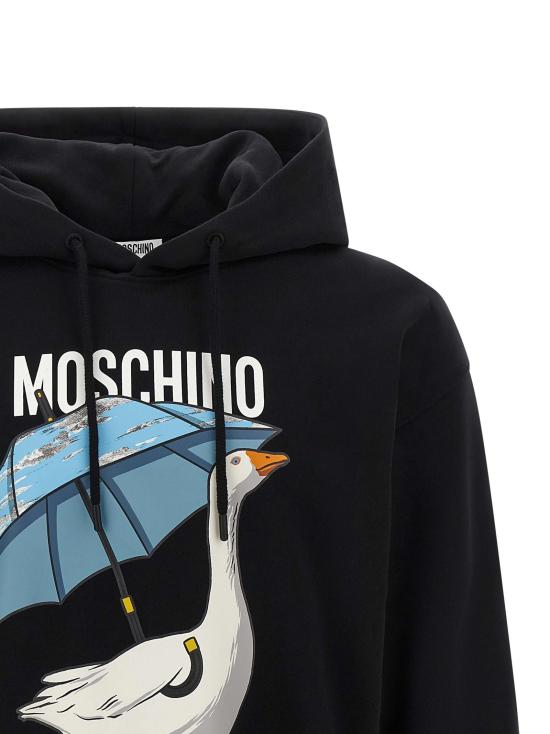  모스키노 긴팔 티셔츠 MO337561BM BLACK - MOSCHINO