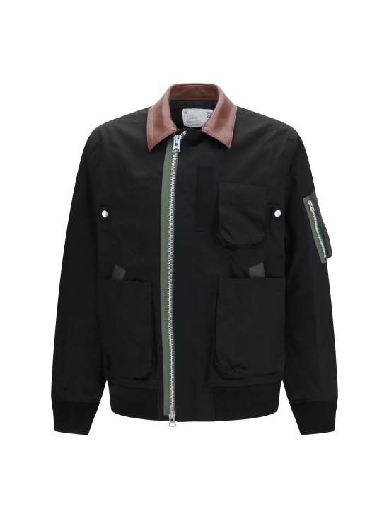26FW 사카이 봄버 자켓 2604031M 001 BLACK