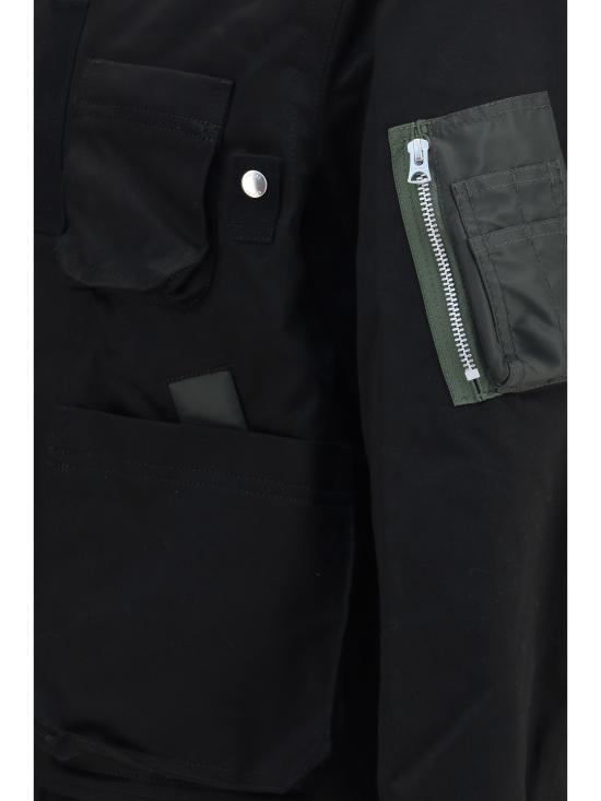 26FW 사카이 봄버 자켓 2604031M 001 BLACK - SACAI