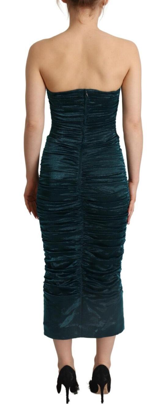  돌체앤가바나 롱 원피스 DR28617 DR28118 TURQUOISE - DOLCE & GABBANA