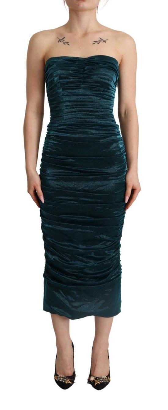  돌체앤가바나 롱 원피스 DR28617 DR28118 TURQUOISE