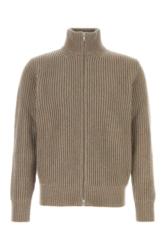 26FW MM6 메종마르지엘라 집업 니트 SH0AM0095M13286 811M BEIGE