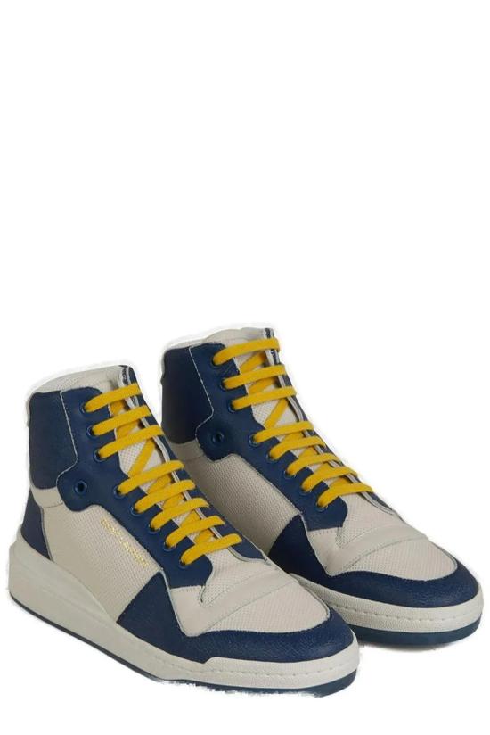  생로랑 스니커즈 610618AAAI5 9083 NAVY - SAINT LAURENT
