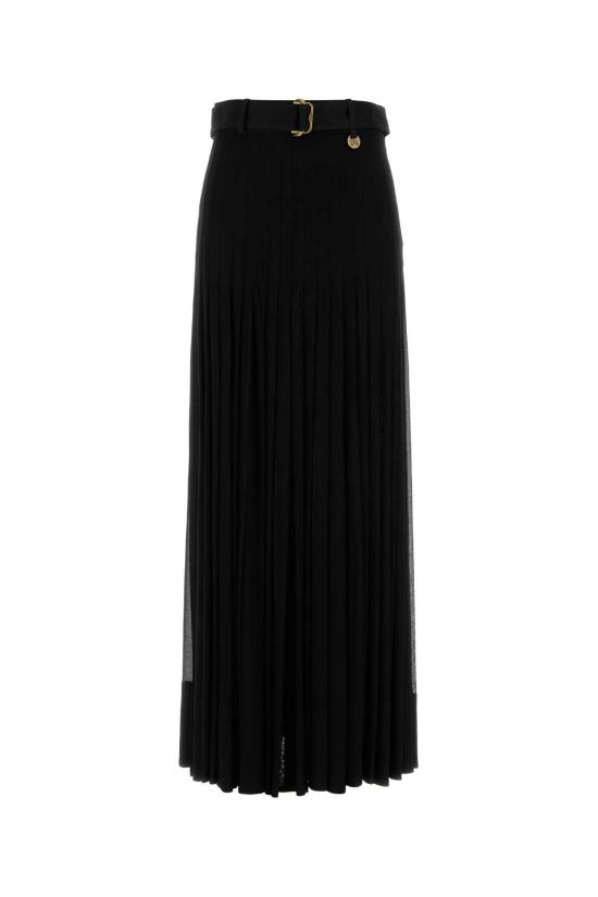  버버리 롱 스커트 8107609 A1189 BLACK