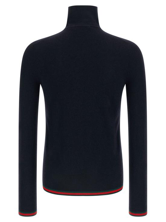 25FW 구찌 터틀넥 GU323847BM NAVY - GUCCI