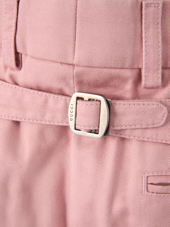  구찌 스트레이트 팬츠 742767ZANWU5838 PINK - GUCCI