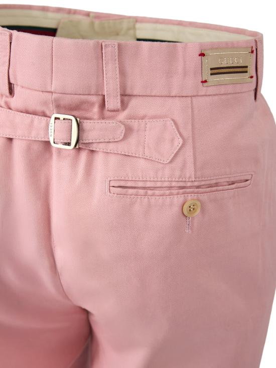  구찌 스트레이트 팬츠 742767ZANWU5838 PINK - GUCCI