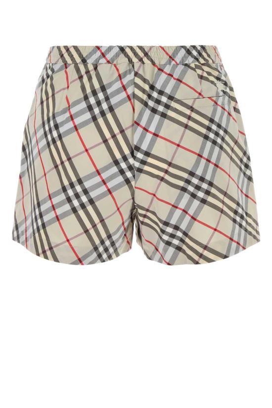 25FW 버버리 체크 코튼 파자마 쇼츠 8110952 C3130 MULTICOLOR - BURBERRY