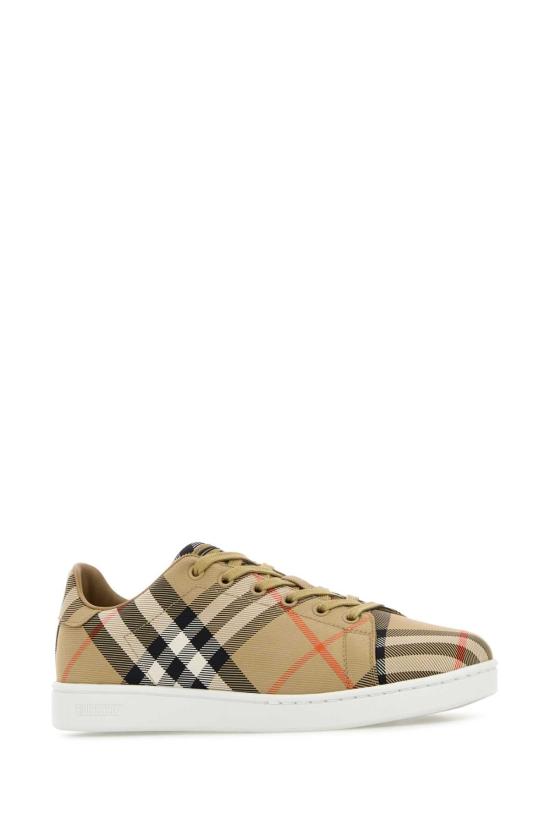  버버리 체크 세트 스니커즈 8118855 B9368 BEIGE - BURBERRY