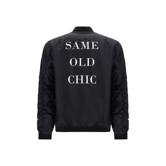 모스키노 봄버 자켓 MO242ZZ062652151555BB BLACK - MOSCHINO