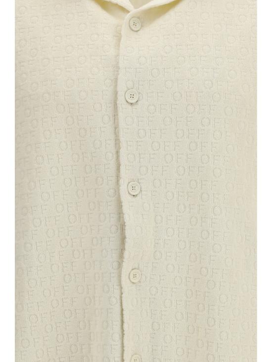 26SS 오프화이트 반팔 셔츠 44MGG013C9J0010A00 A00 WHITE - OFF WHITE
