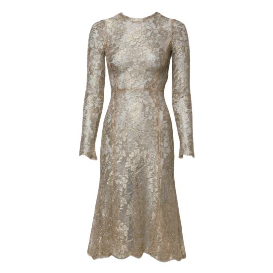  돌체앤가바나 미디 원피스 DR281222 GOLD - DOLCE & GABBANA