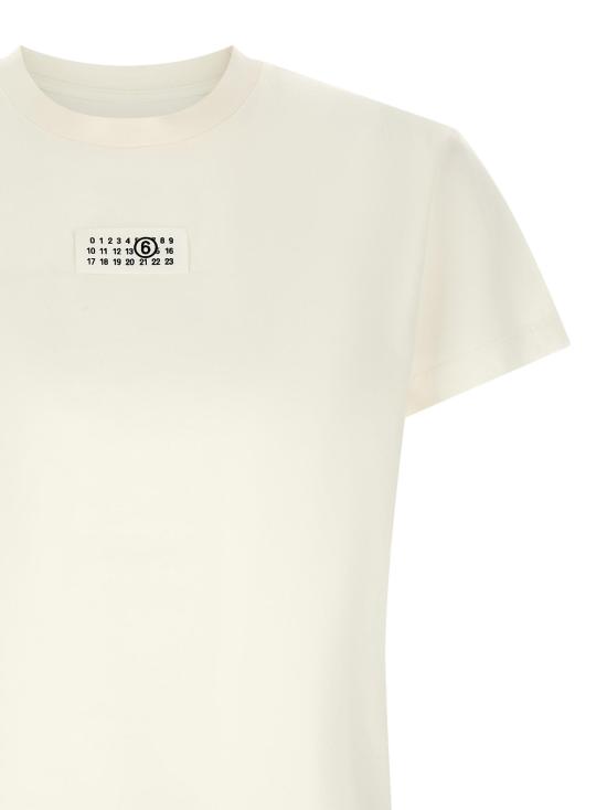 26FW MM6 메종마르지엘라 반팔 티셔츠 MM338522BM WHITE - MM6 MAISON MARGIELA