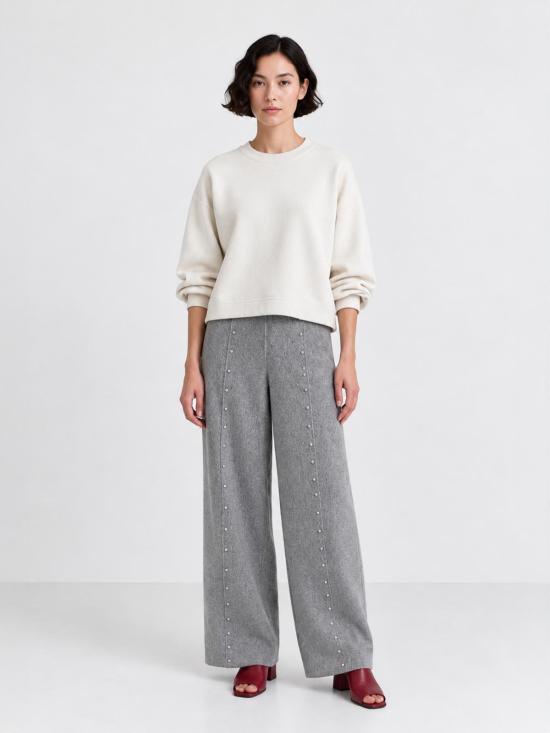  레이첼 코미 스웨터 폰드 스웨트셔츠 더티 화이트 - RACHEL COMEY