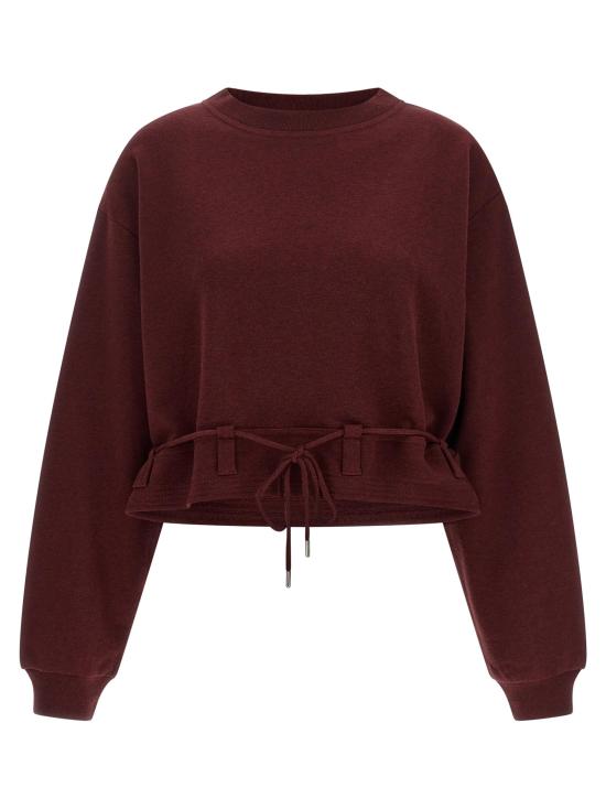 26FW 드리스 반 노튼 긴팔 티셔츠 DR339282BM BORDEAUX