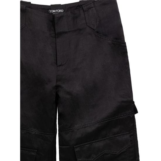  톰포드 스트레이트 팬츠 TO 9309676 BLACK - TOMFORD