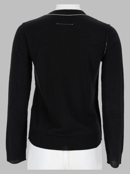 26FW MM6 메종마르지엘라 스웨터 S52HL0066 M13037900 BLACK - MM6 MAISON MARGIELA