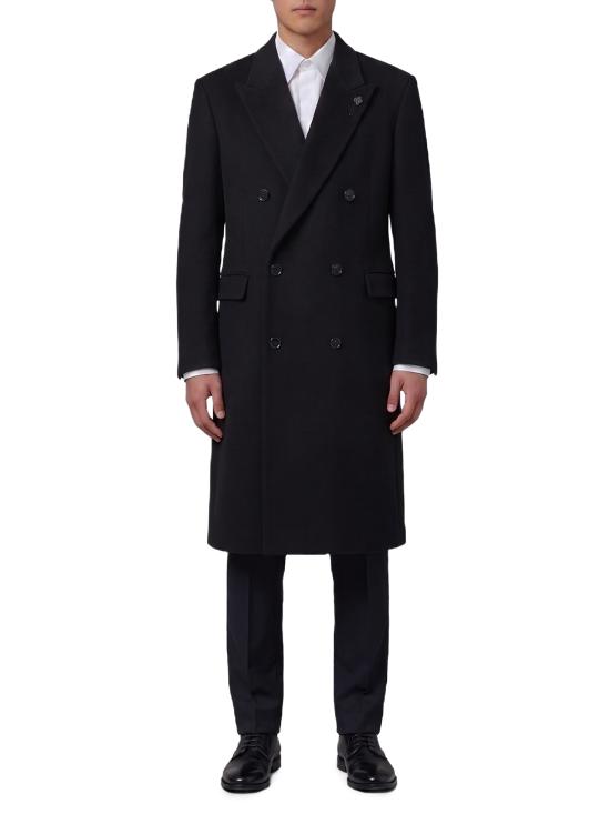 26FW 라르디니 코트 AC40408E BLACK