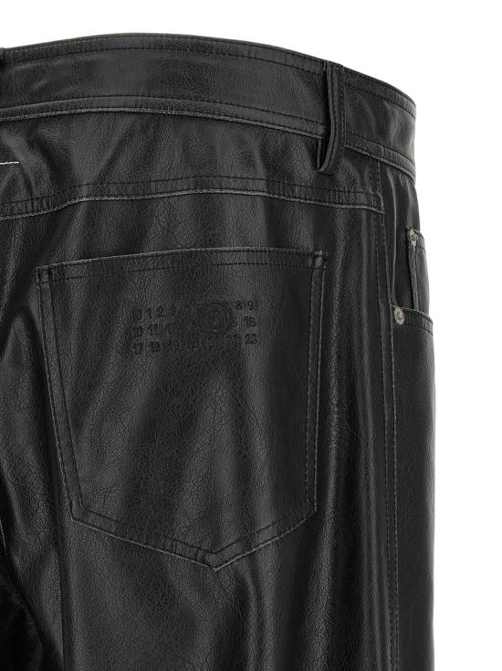 26FW MM6 메종마르지엘라 데님 팬츠 MM338157BM BLACK - MM6 MAISON MARGIELA