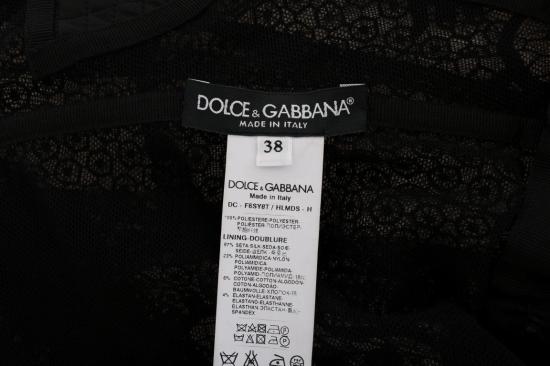  돌체앤가바나 롱 원피스 DR1110 BLACK - DOLCE & GABBANA
