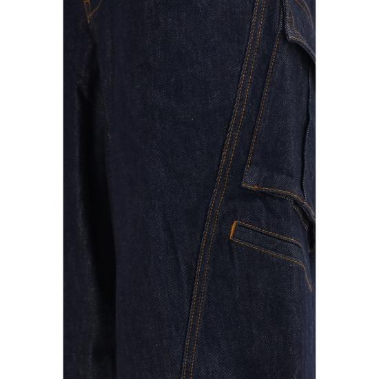 26FW 셀프 포트레이트 스트레이트 팬츠 SEPF26831PBLBLUEBB NAVY - SELF PORTRAIT