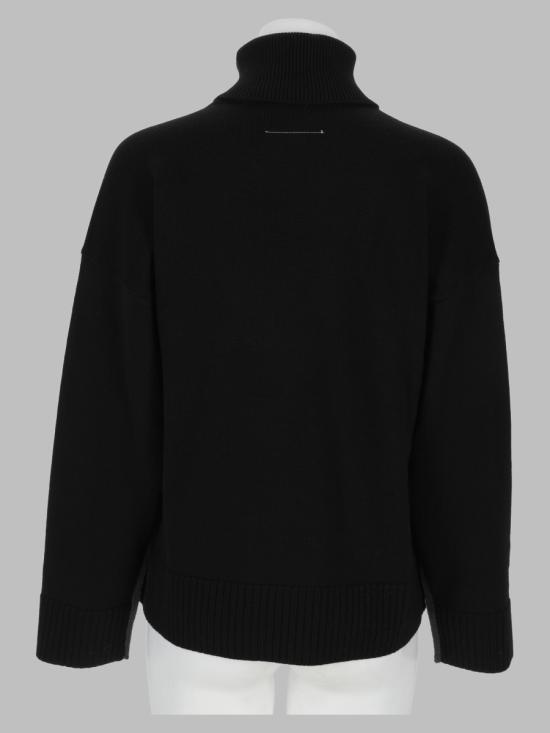 26FW MM6 메종마르지엘라 터틀넥 S52HA0306 M13280961 BLACK - MM6 MAISON MARGIELA
