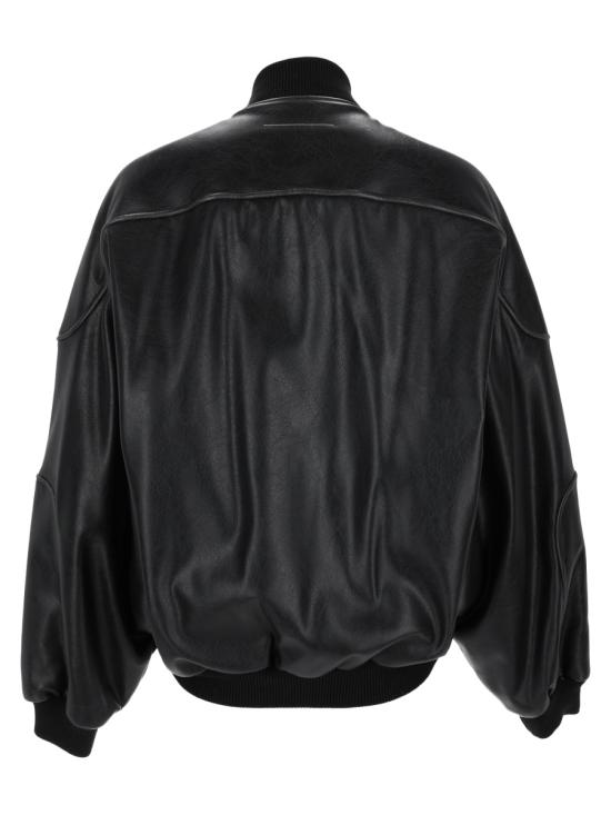 26FW MM6 메종마르지엘라 가죽 자켓 S52AM0358 M35455900 BLACK - MM6 MAISON MARGIELA